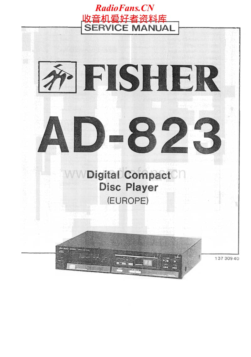 Fisher-AD-823-Service-Manual电路原理图.pdf_第1页