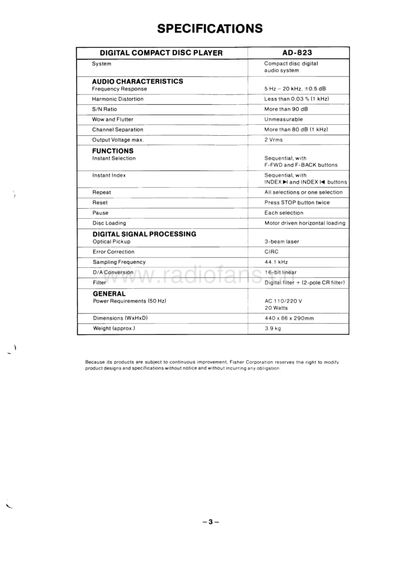 Fisher-AD-823-Service-Manual电路原理图.pdf_第3页