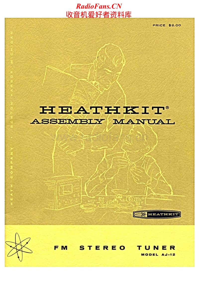 Heathkit-AJ-12-Assembly-Manual电路原理图.pdf_第1页