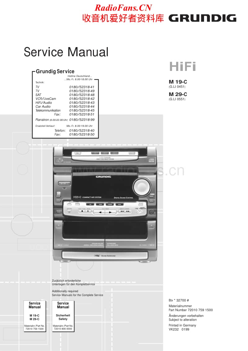 Grundig-M-19-C-M-29-C-Service-Manual电路原理图.pdf_第1页