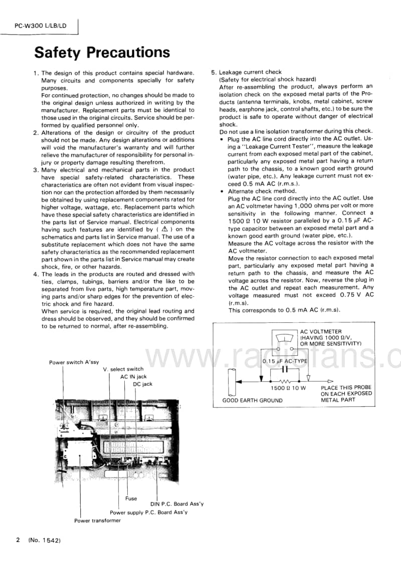 Jvc-PCW-300-LB-Service-Manual电路原理图.pdf_第2页