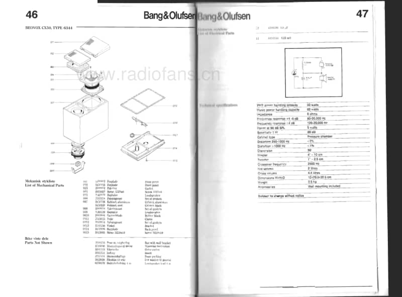 Bang-Olufsen-Beovox_MCX-35-Service-Manual电路原理图.pdf_第2页