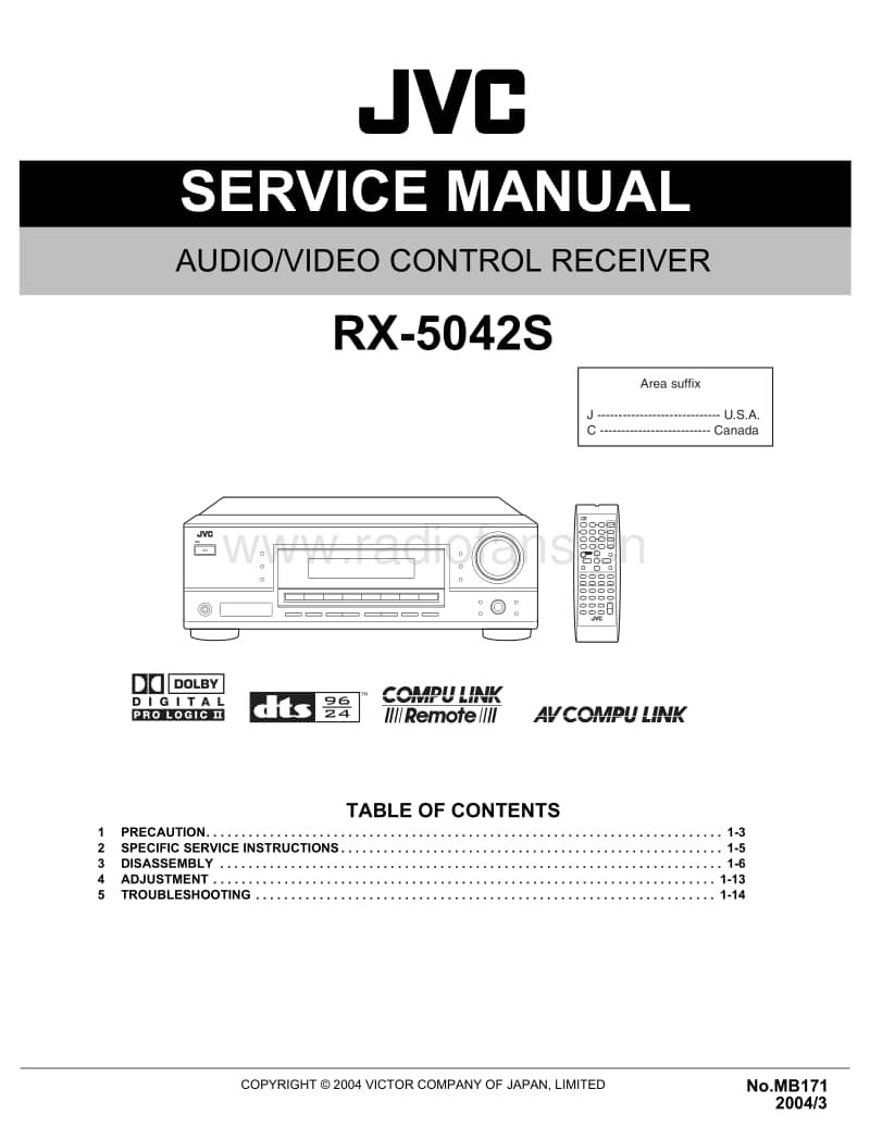 Jvc-RX-5042-S-Service-Manual电路原理图.pdf_第1页