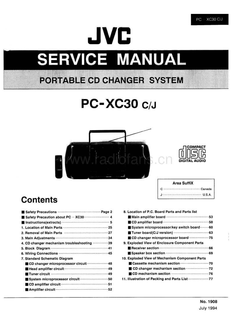 Jvc-PC-XC30-Service-Manual电路原理图.pdf_第1页