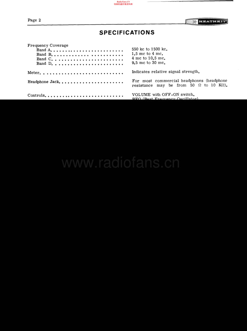 Heathkit-GR-64-Manual电路原理图.pdf_第2页