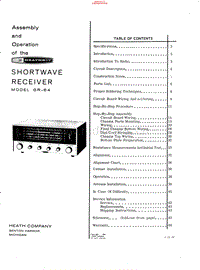 Heathkit-GR-64-Manual电路原理图.pdf