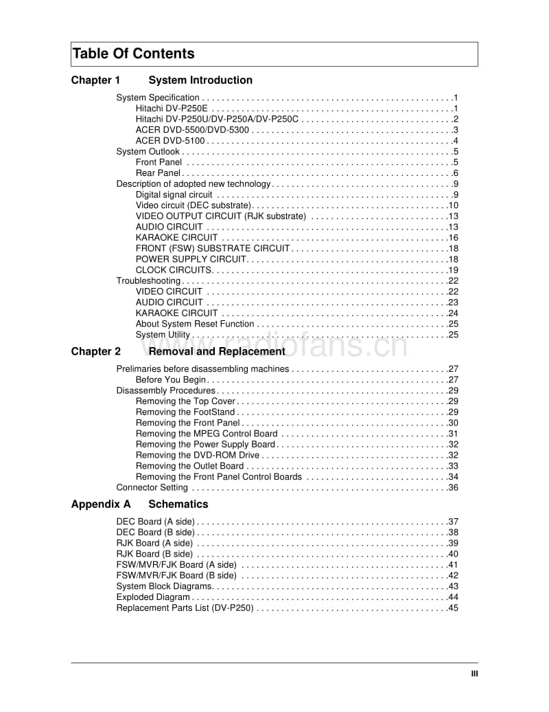 Hitachi-DVP-250-U-Service-Manual电路原理图.pdf_第3页