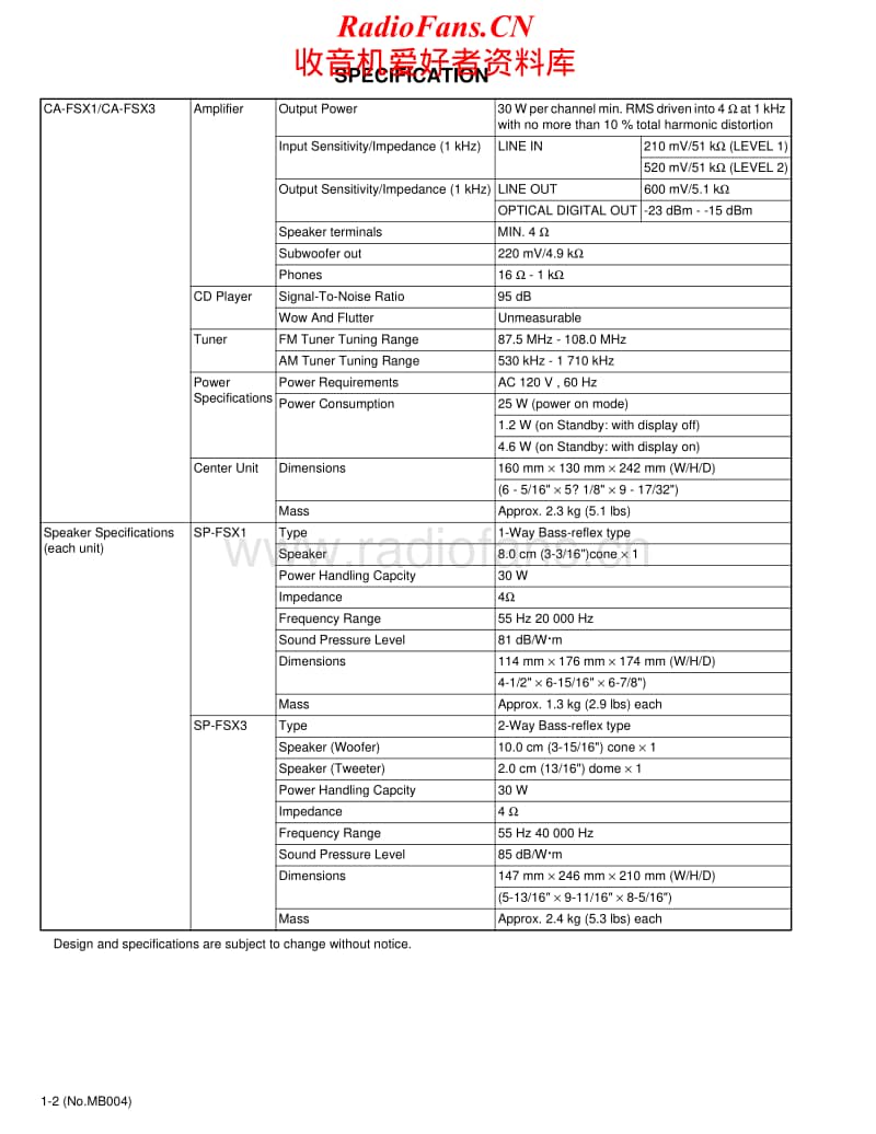 Jvc-FSX-3-Service-Manual电路原理图.pdf_第2页