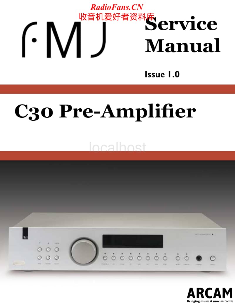 Arcam-C30-Service-Manual电路原理图.pdf_第1页