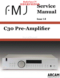 Arcam-C30-Service-Manual电路原理图.pdf