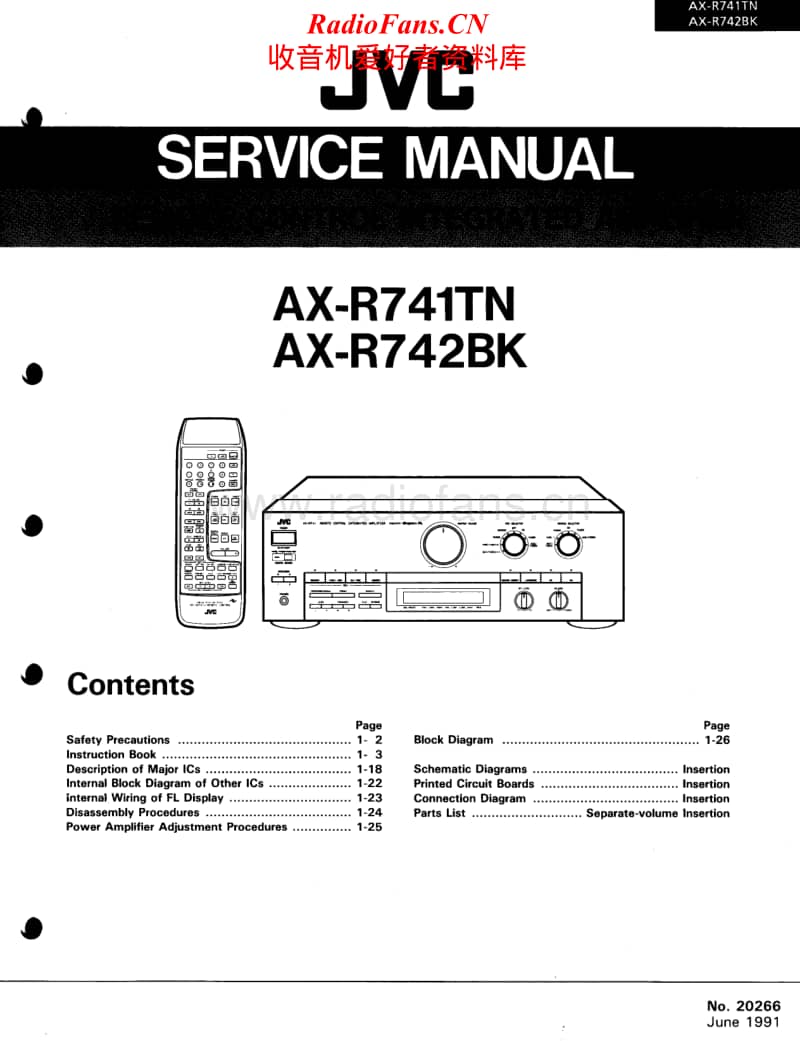 Jvc-AX-R742BK-Service-Manual电路原理图.pdf_第1页