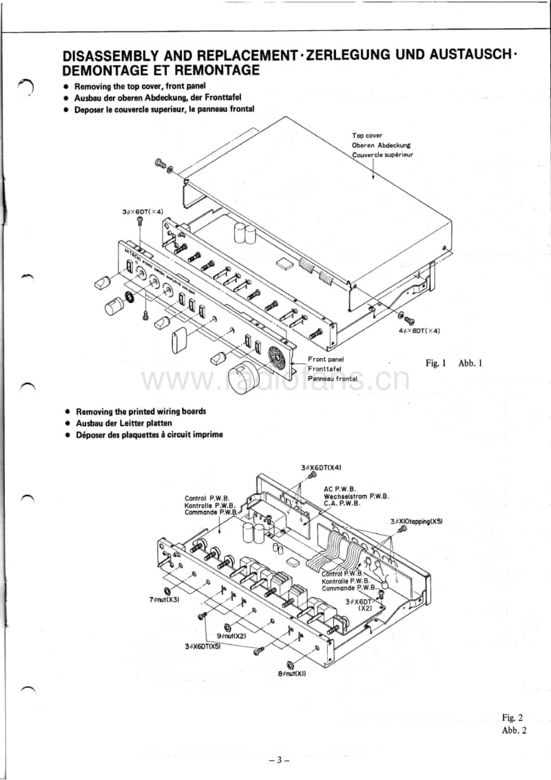 Hitachi-HCA-6500-Service-Manual电路原理图.pdf_第3页