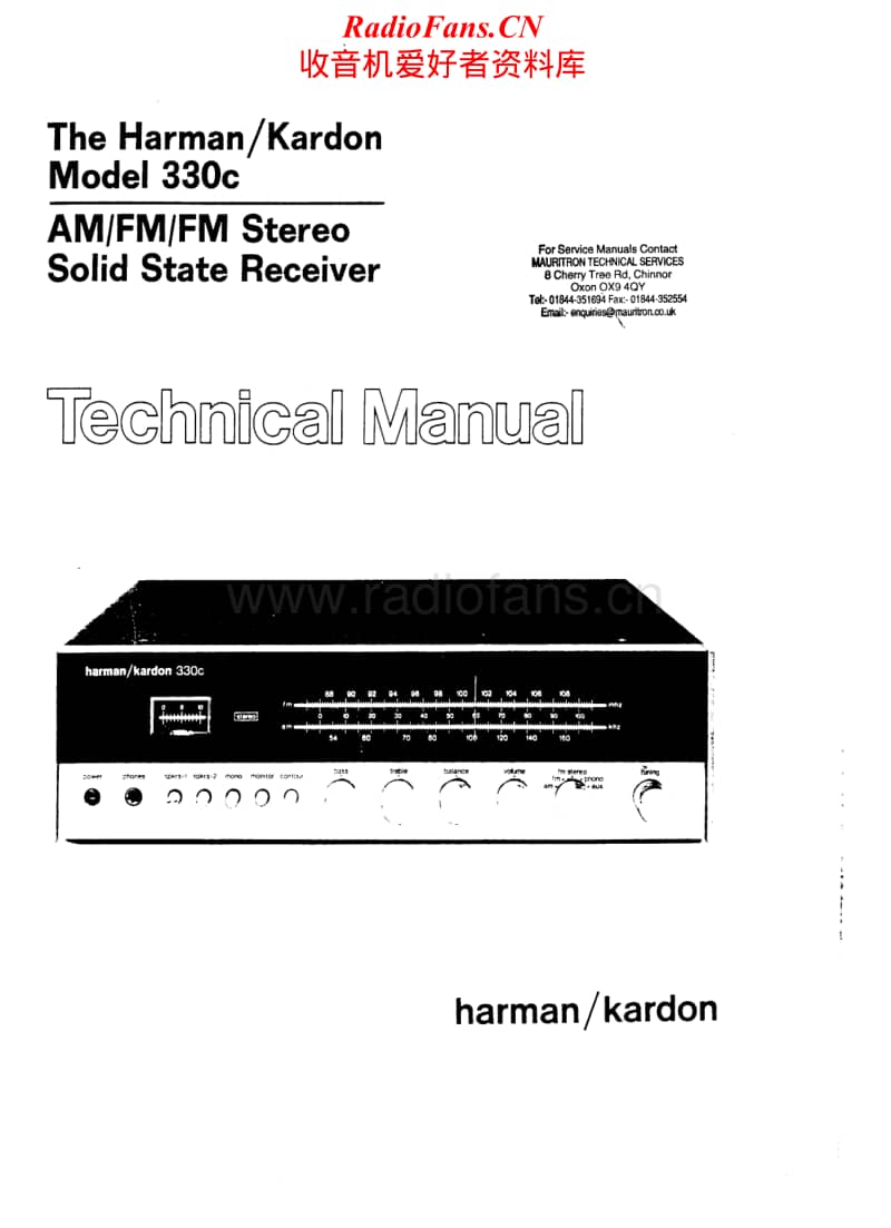 Harman-Kardon-330-C-Service-Manual电路原理图.pdf_第1页