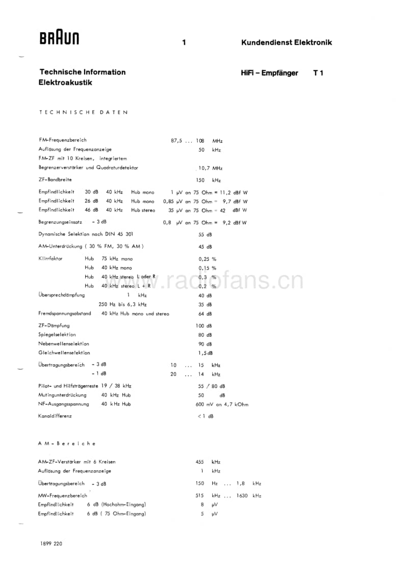 Braun-T-1-Service-Manual电路原理图.pdf_第3页