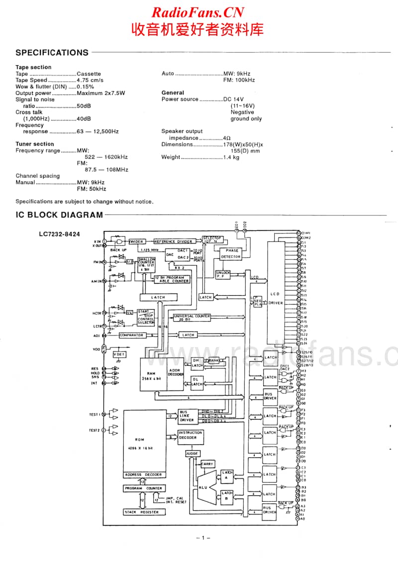 Fisher-AXE-100-Service-Manual电路原理图.pdf_第2页