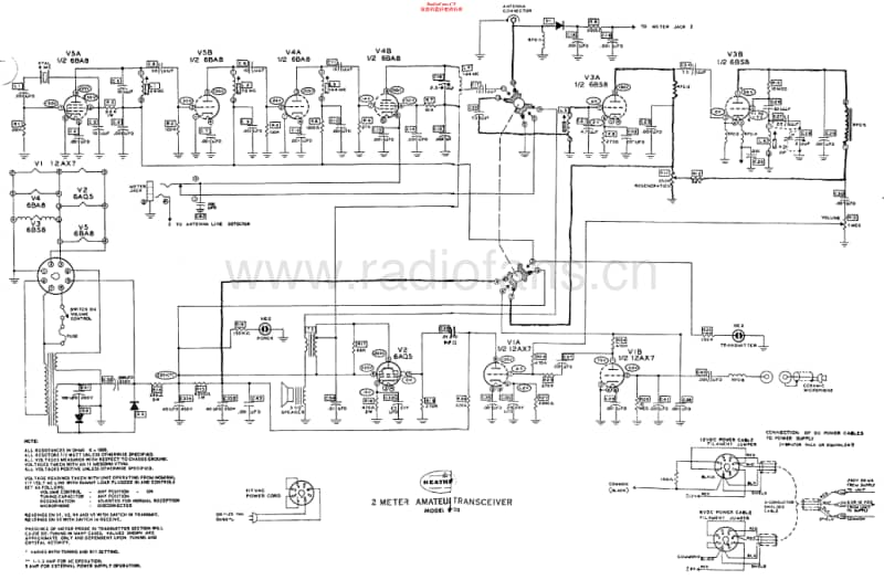 Heathkit-HW-30-Schematic电路原理图.pdf_第1页