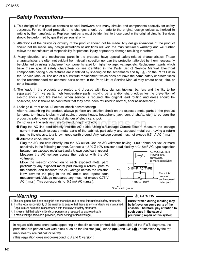 Jvc-UXM-55-Service-Manual电路原理图.pdf_第2页