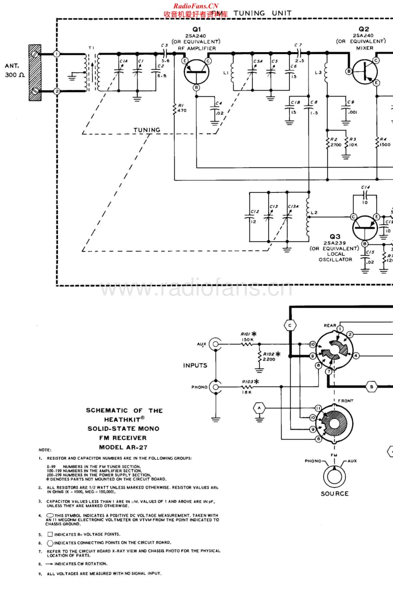 Heathkit-AR-27-Schematic-2电路原理图.pdf_第1页