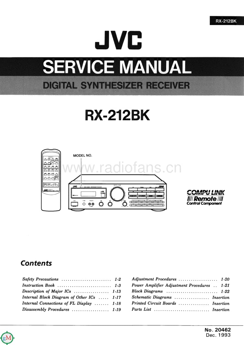 Jvc-RX-212-BK-Service-Manual电路原理图.pdf_第1页