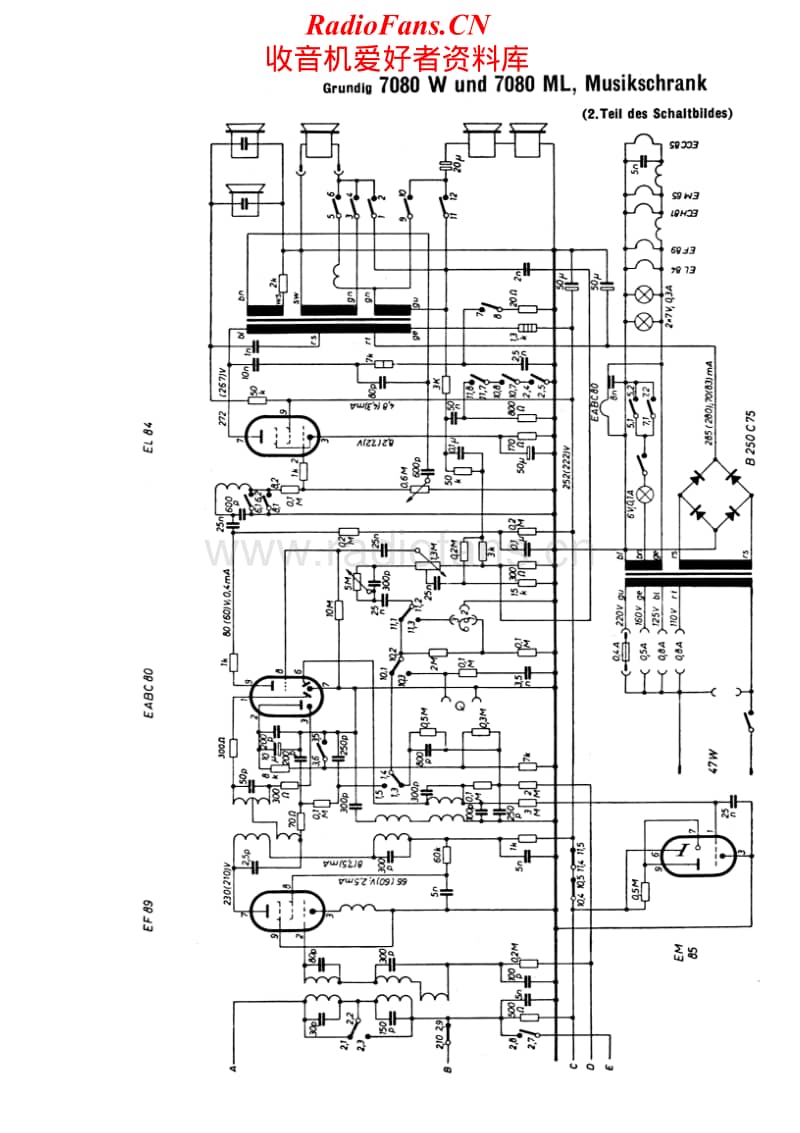 Grundig-7080-W-Schematic电路原理图.pdf_第1页