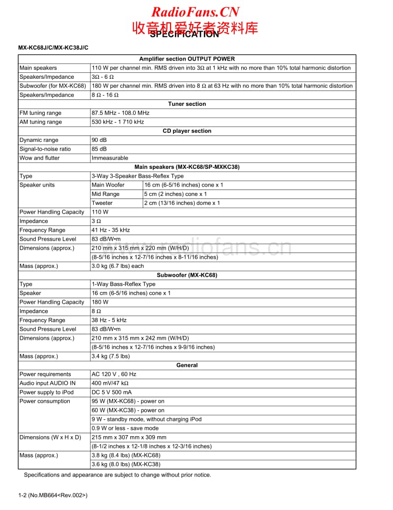 Jvc-CAMXKC-68-Service-Manual电路原理图.pdf_第2页