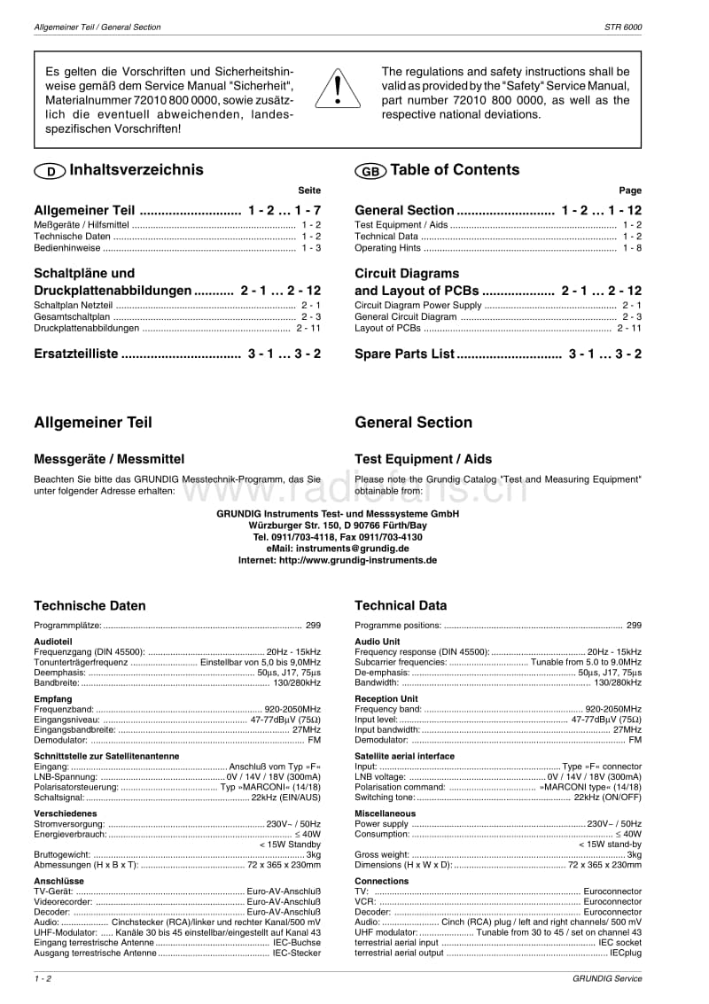 Grundig-STR-6000-Service-Manual电路原理图.pdf_第2页