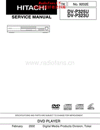 Hitachi-DVP-323-U-Service-Manual电路原理图.pdf