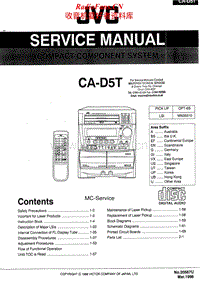 Jvc-CAD-5-T-Service-Manual电路原理图.pdf