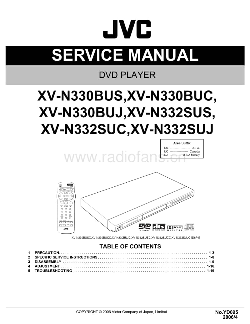 Jvc-XVN-330-BUC-Service-Manual电路原理图.pdf_第1页