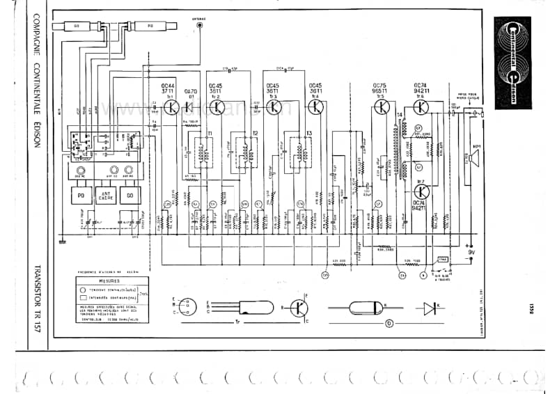 Continental-Edison-TR-157-Schematic电路原理图.pdf_第2页