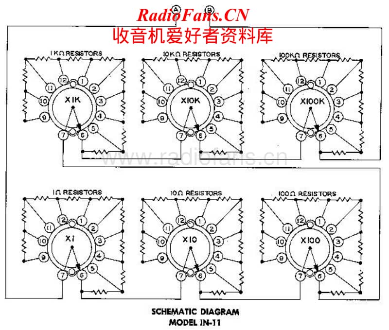 Heathkit-IN-11-Schematic电路原理图.pdf_第1页