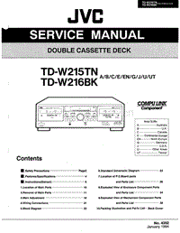 Jvc-TDW-215-TN-Service-Manual电路原理图.pdf