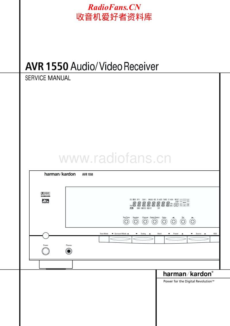 Harman-Kardon-AVR-1550-Service-Manual电路原理图.pdf_第1页