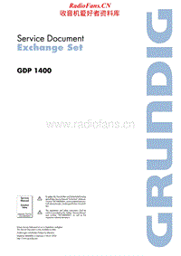 Grundig-GDP-1400-Service-Manual电路原理图.pdf