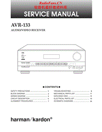 Harman-Kardon-AVR-133-Service-Manual电路原理图.pdf