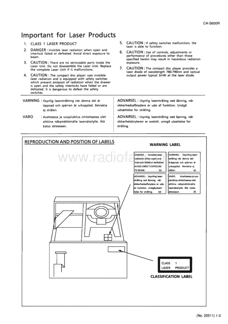 Jvc-CAS-600-R-Service-Manual电路原理图.pdf_第3页