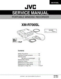 Jvc-XMR-700-SL-Service-Manual电路原理图.pdf