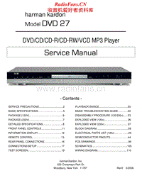 Harman-Kardon-DVD-27-Service-Manual电路原理图.pdf