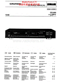 Grundig-CD-903-Schematic电路原理图.pdf
