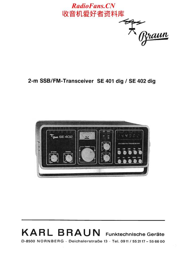 Braun-SE-401-Service-Manual电路原理图.pdf_第1页