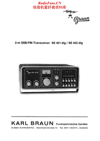 Braun-SE-401-Service-Manual电路原理图.pdf