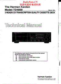 Harman-Kardon-TD-4800-Service-Manual电路原理图.pdf