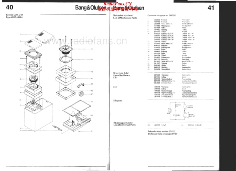 Bang-Olufsen-Beovox_C-40-Service-Manual电路原理图.pdf_第1页