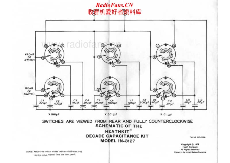 Heathkit-IN-3127-Schematic电路原理图.pdf_第1页