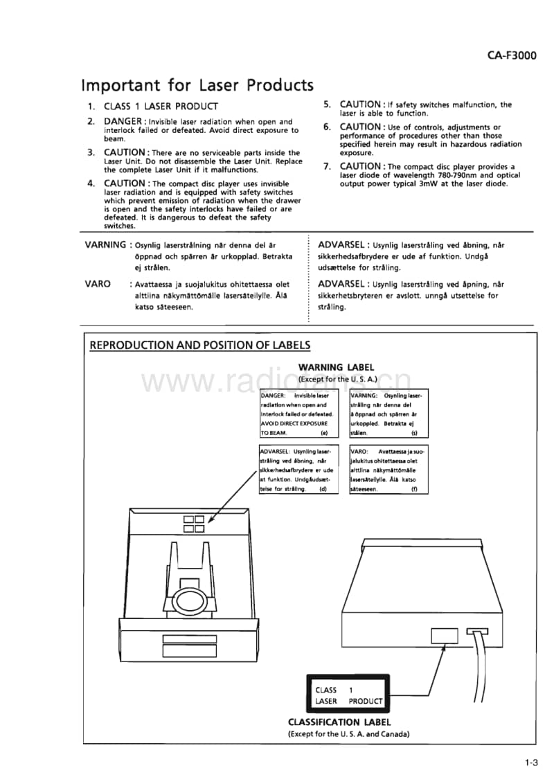 Jvc-XLF-3000-Service-Manual-Part-1电路原理图.pdf_第3页