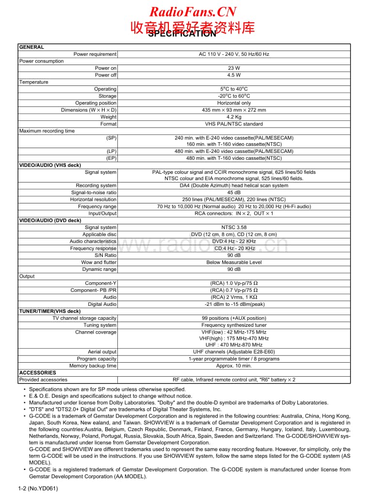 Jvc-HRXV-38-SAA-Service-Manual电路原理图.pdf_第2页