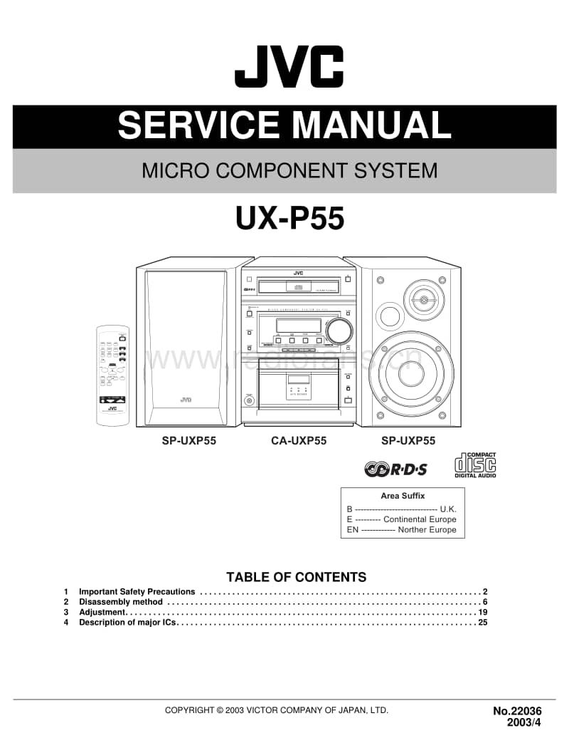 Jvc-UXP-55-Service-Manual电路原理图.pdf_第1页