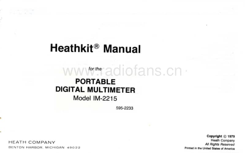 Heathkit-IM-2215-Manual电路原理图.pdf_第3页