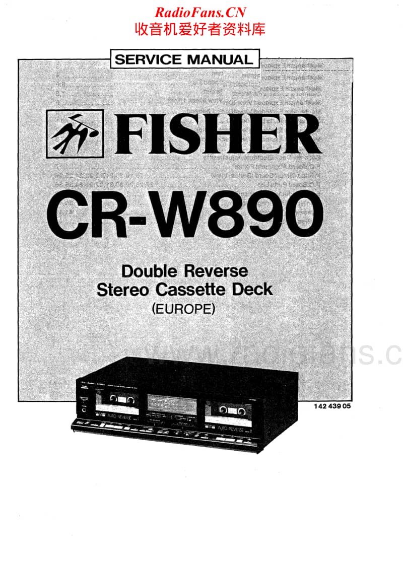 Fisher-CRW-890-Service-Manual电路原理图.pdf_第1页