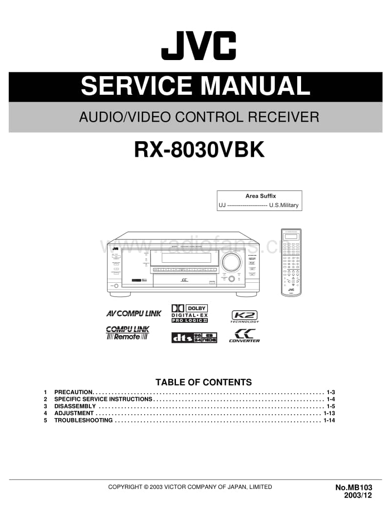 Jvc-RX-8030-VBK-Service-Manual电路原理图.pdf_第1页